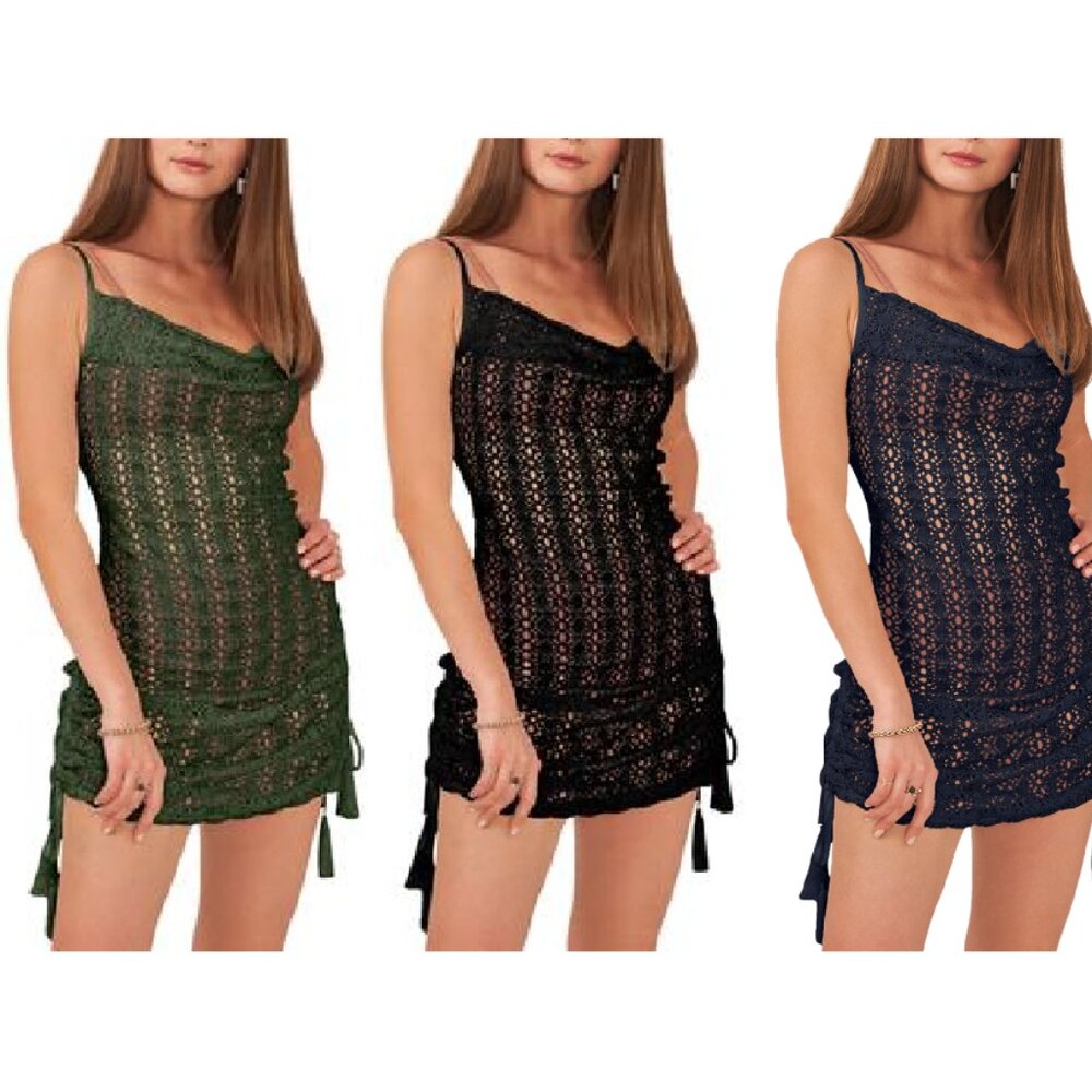 NWT 1. State Women's Convertible Tank Dress Cover-Up Size XS-M $60 LLL492